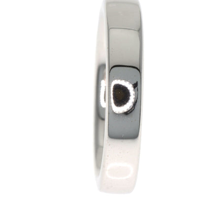TIFFANY&Co. Kisses XOX Diamond Ring K18 White Gold Ladies [Used]