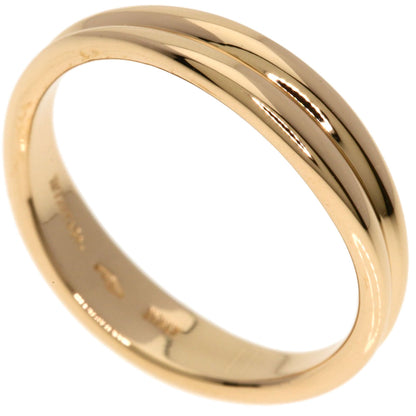 TIFFANY&Co. Double wave Ring K18 Pink Gold Ladies [Used]