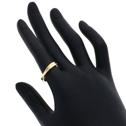 TIFFANY&Co. Double wave Ring K18 Pink Gold Ladies [Used]