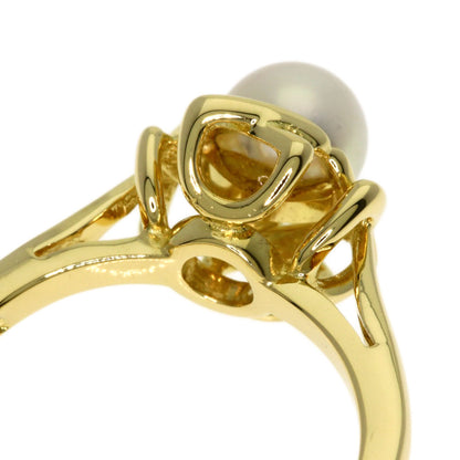 TIFFANY&Co. Pearl Pearl Ring K18 Yellow Gold Ladies [Used]