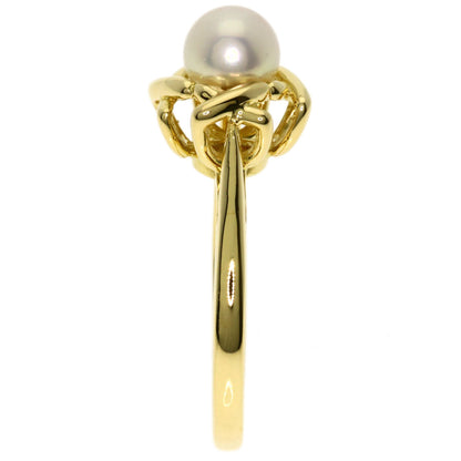 TIFFANY&Co. Pearl Pearl Ring K18 Yellow Gold Ladies [Used]