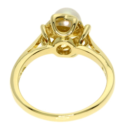 TIFFANY&Co. Pearl Pearl Ring K18 Yellow Gold Ladies [Used]