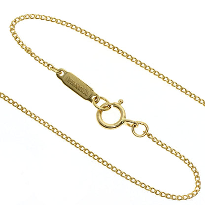 TIFFANY&Co. Leaf Necklace K18 Yellow Gold Ladies [Used]