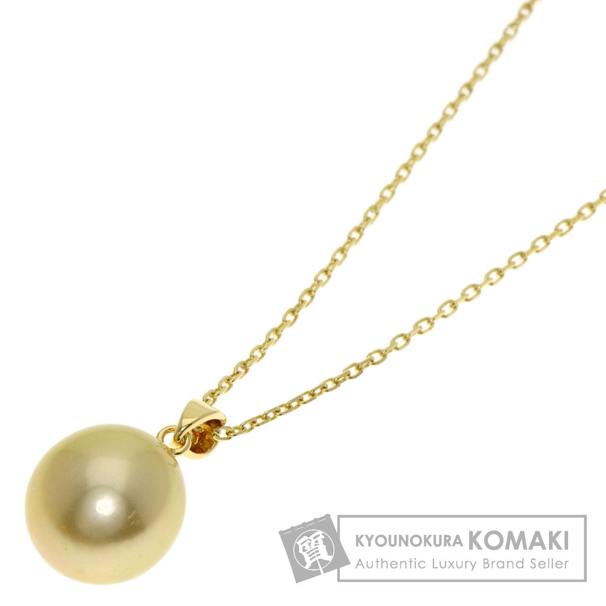 MIKIMOTO Pearl Pearl Necklace K18 Yellow Gold Ladies [Used]