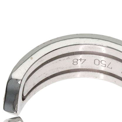 CARTIER C2 Ring SM Diamond #48 Ring K18 White Gold Ladies [Used]
