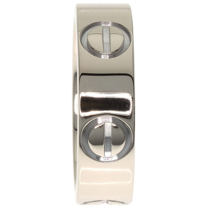 CARTIER love ring #51 Ring K18 White Gold Ladies [Used]