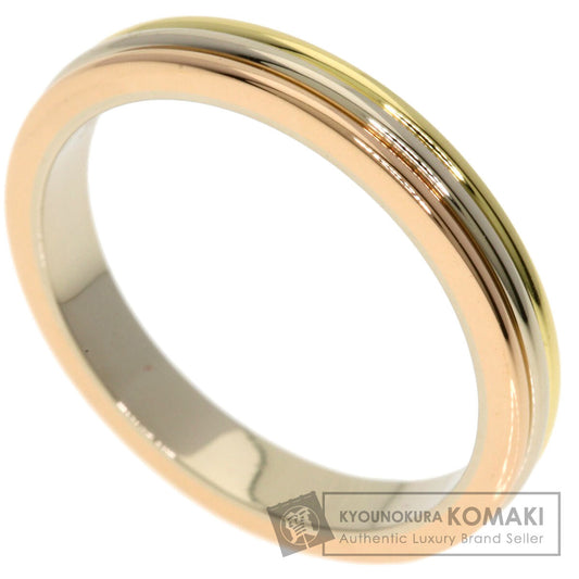 CARTIER Three colors # 53 Ring K18 Yellow Gold K18 White GoldLadies [Used]