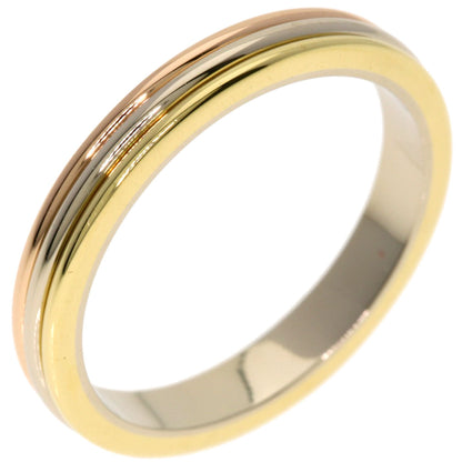 CARTIER Three colors # 53 Ring K18 Yellow Gold K18 White GoldLadies [Used]
