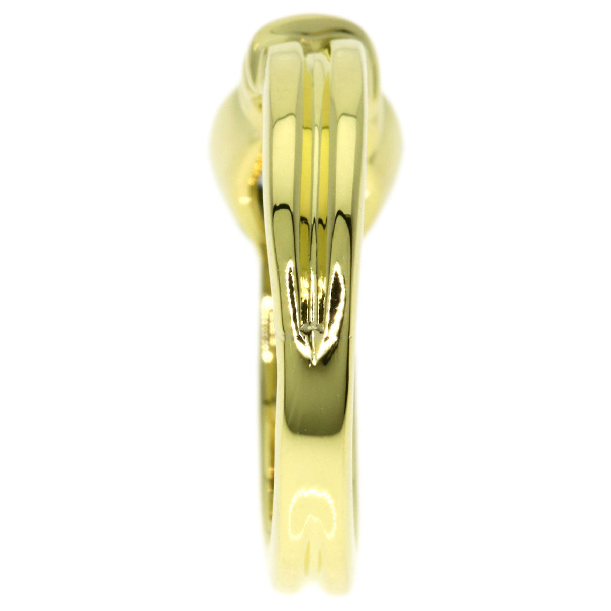 TIFFANY&Co. Aquamarine Ring K18 Yellow Gold Ladies [Used]
