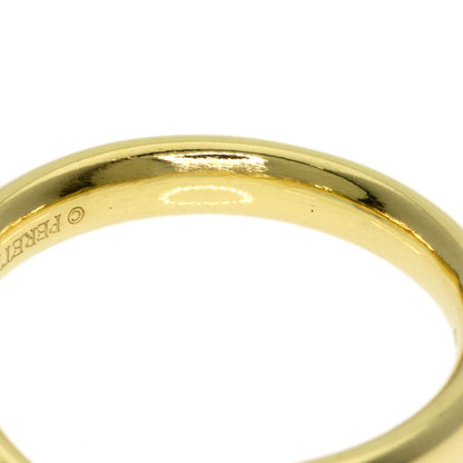 TIFFANY&Co. Curved band Ring K18 Yellow Gold Ladies [Used]
