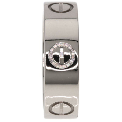 CARTIER love ring #49 Ring K18 White Gold Ladies [Used]
