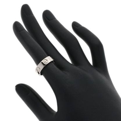 CARTIER love ring #49 Ring K18 White Gold Ladies [Used]