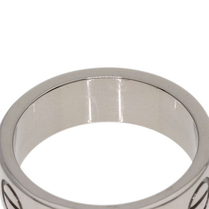 CARTIER love ring #49 Ring K18 White Gold Ladies [Used]