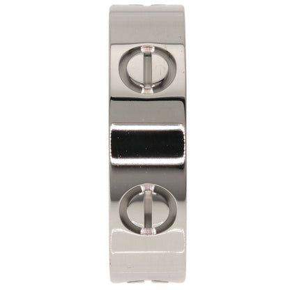 CARTIER love ring #53 Ring K18 White Gold Ladies [Used]