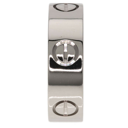 CARTIER love ring #49 Ring K18 White Gold Ladies [Used]