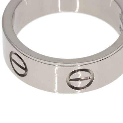 CARTIER love ring #49 Ring K18 White Gold Ladies [Used]