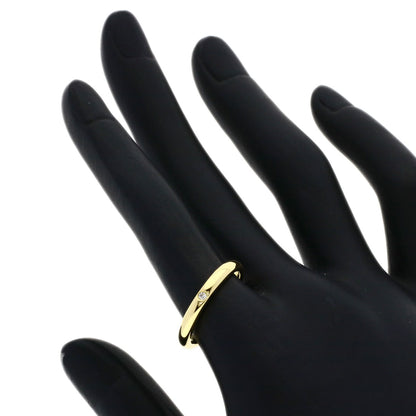 TIFFANY&Co. Wedding 1P Diamond Ring K18 Yellow Gold Ladies [Used]