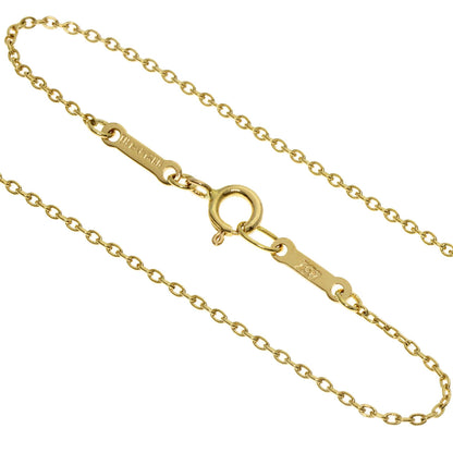 TIFFANY&Co. Open heart Necklace K18 Yellow Gold Ladies [Used]