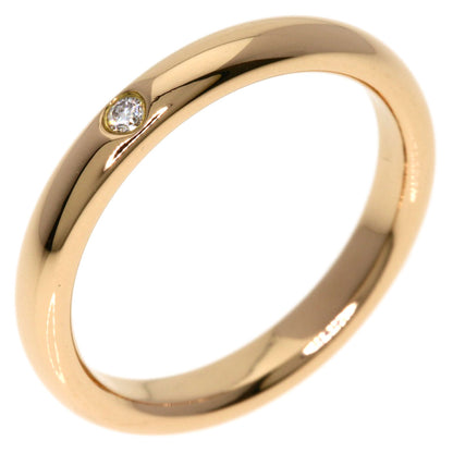 TIFFANY&Co. Wedding 1P Diamond Ring K18 Pink Gold Ladies [Used]