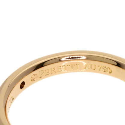 TIFFANY&Co. Wedding 1P Diamond Ring K18 Pink Gold Ladies [Used]