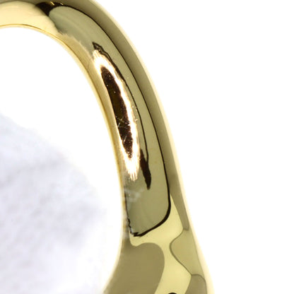 TIFFANY&Co. Open heart Pendant top K18 Yellow Gold Ladies [Used]