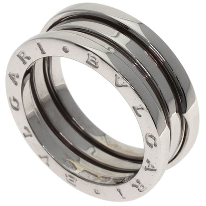 BVLGARI B.zero1 2 band #59 Ring K18 White Gold Ladies [Used]