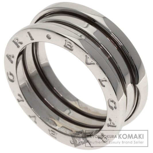 BVLGARI B.zero1 2 band #59 Ring K18 White Gold Ladies [Used]