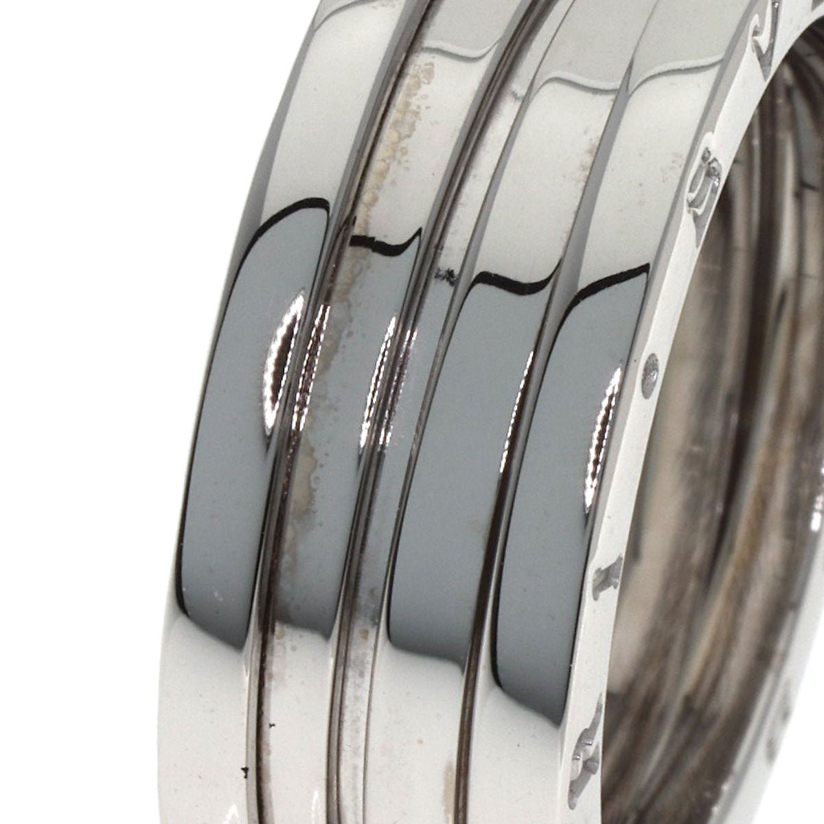 BVLGARI B.zero1 2 band #59 Ring K18 White Gold Ladies [Used]