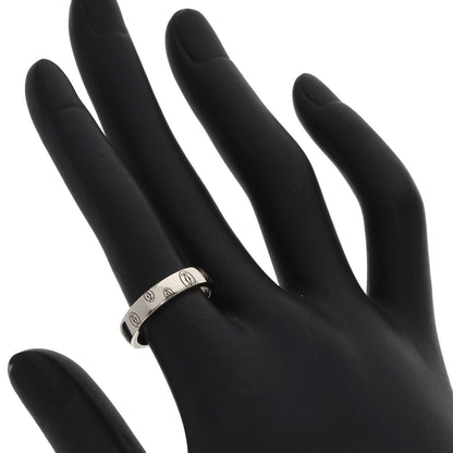 CARTIER Happy Birthday #51 Ring K18 White Gold Ladies [Used]