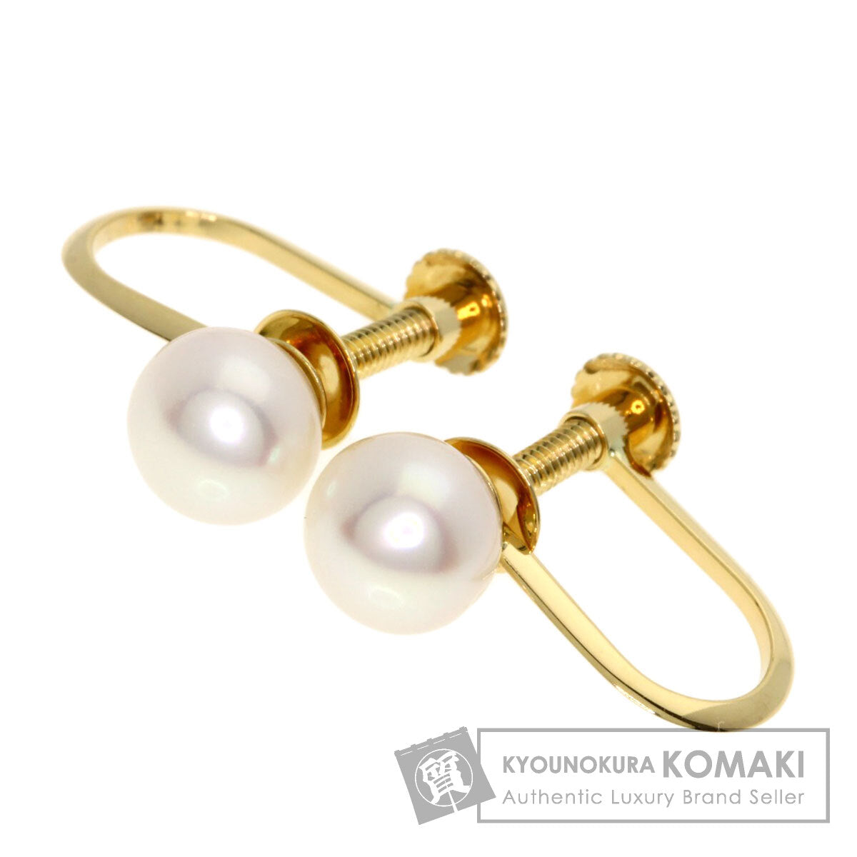 TASAKI Pearl Pearl Earring K18 Yellow Gold Ladies [Used]