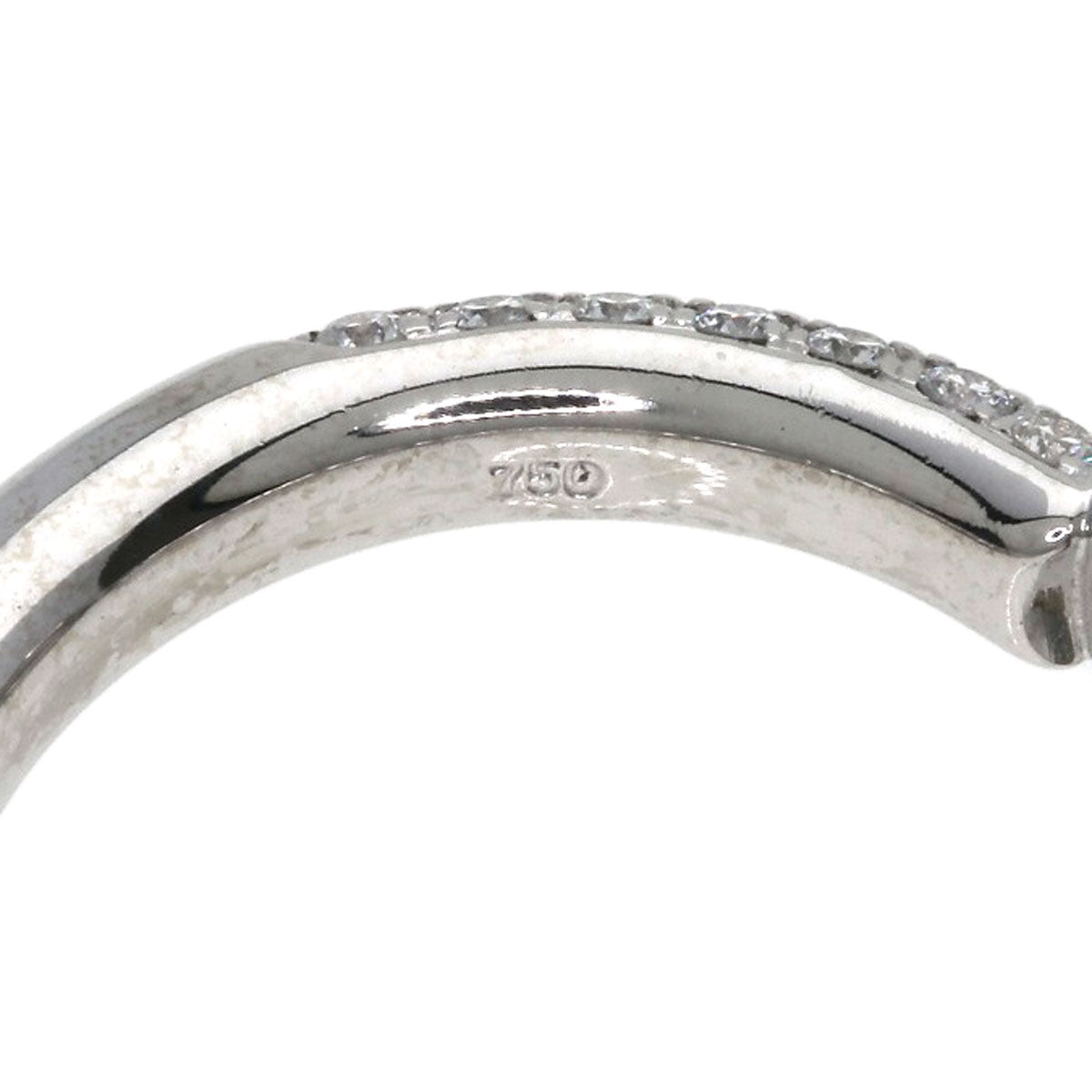 Chopard Happy diamond Ring K18 White Gold Ladies [Used]