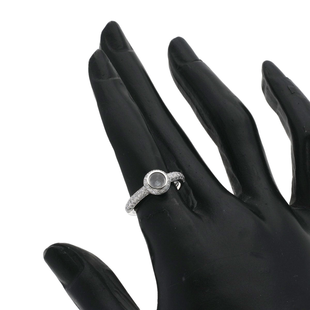 Chopard Happy diamond Ring K18 White Gold Ladies [Used]