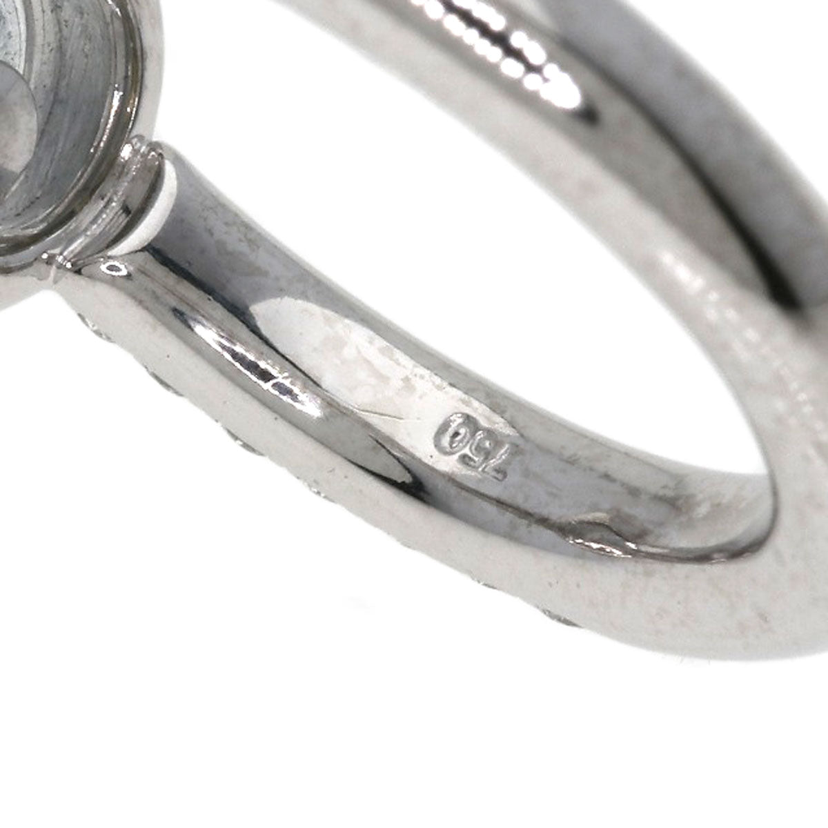 Chopard Happy diamond Ring K18 White Gold Ladies [Used]