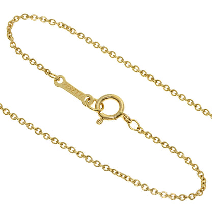 TIFFANY&Co. Open heart Necklace K18 Yellow Gold Ladies [Used]