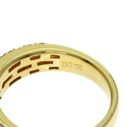 1.018ct Diamond Ring K18 Yellow Gold 6g　Ladies