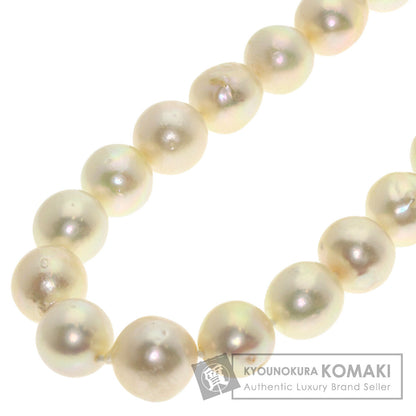 Pearl Pearl Diamond Necklace K18 Yellow Gold 78.6g　Ladies