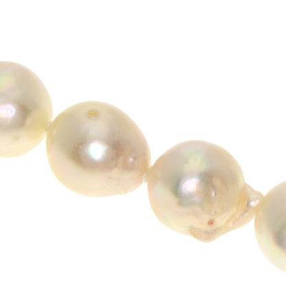 Pearl Pearl Diamond Necklace K18 Yellow Gold 78.6g　Ladies