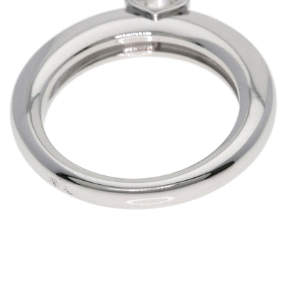 CARTIER C de Cartier Diamond #53 Ring K18 White Gold Ladies [Used]
