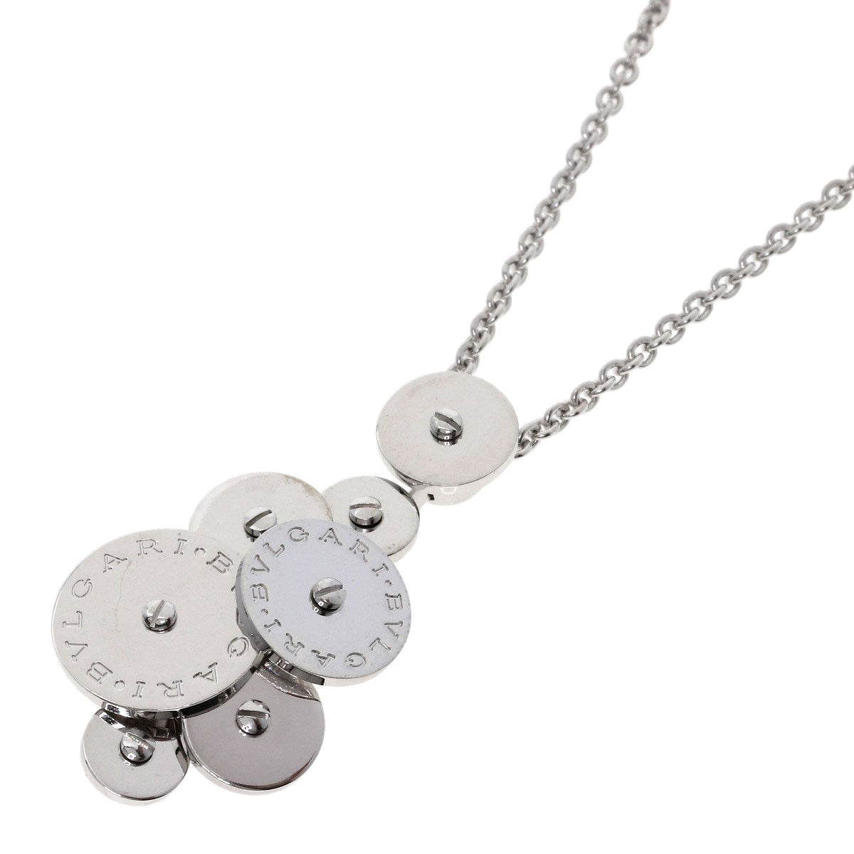 BVLGARI Chicladi Necklace K18 White Gold Ladies [Used]