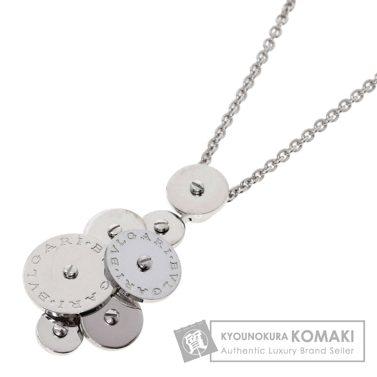 BVLGARI Chicladi Necklace K18 White Gold Ladies [Used]