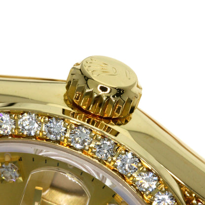 ROLEX Datejust Bezel Diamond Watches 69158G K18 Yellow Gold/18K Yellow Gold Ladies