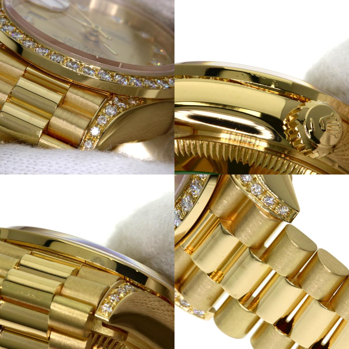 ROLEX Datejust Bezel Diamond Watches 69158G K18 Yellow Gold/18K Yellow Gold Ladies