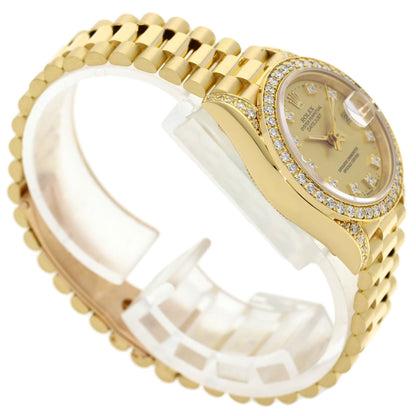ROLEX Datejust Bezel Diamond Watches 69158G K18 Yellow Gold/18K Yellow Gold Ladies