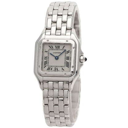 CARTIER PANTHERE SM Watches W25016F3 K18 White Gold/K18 White Gold Ladies