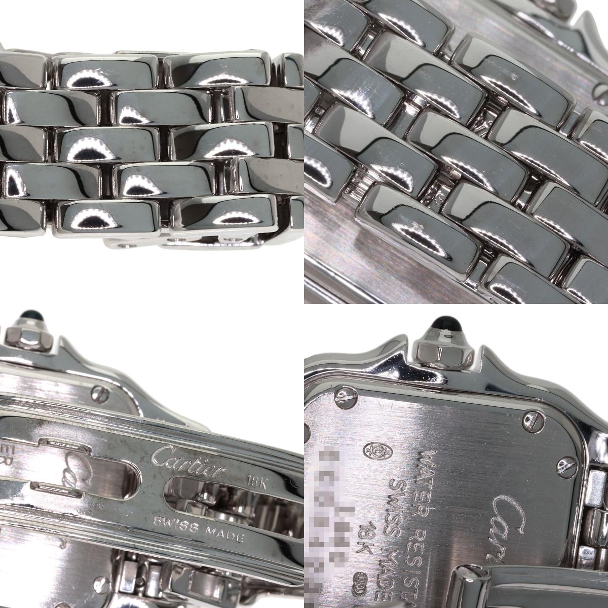 CARTIER PANTHERE SM Watches W25016F3 K18 White Gold/K18 White Gold Ladies