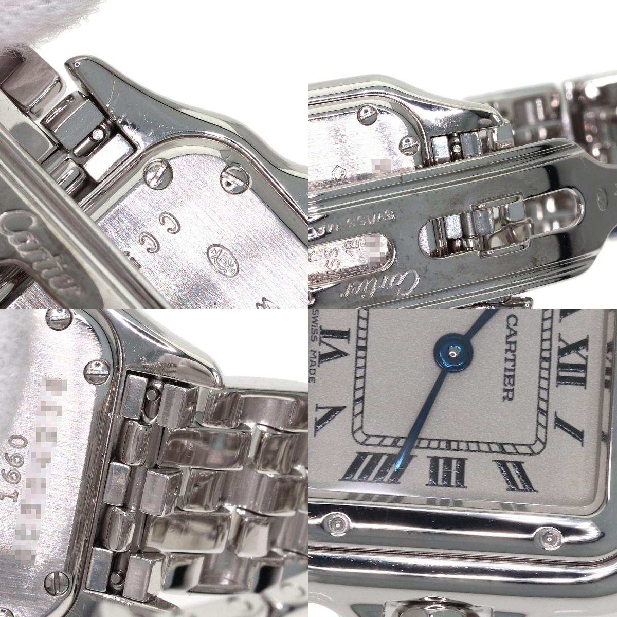 CARTIER PANTHERE SM Watches W25016F3 K18 White Gold/K18 White Gold Ladies