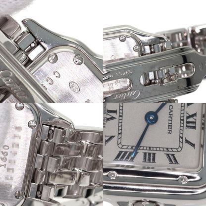 CARTIER PANTHERE SM Watches W25016F3 K18 White Gold/K18 White Gold Ladies