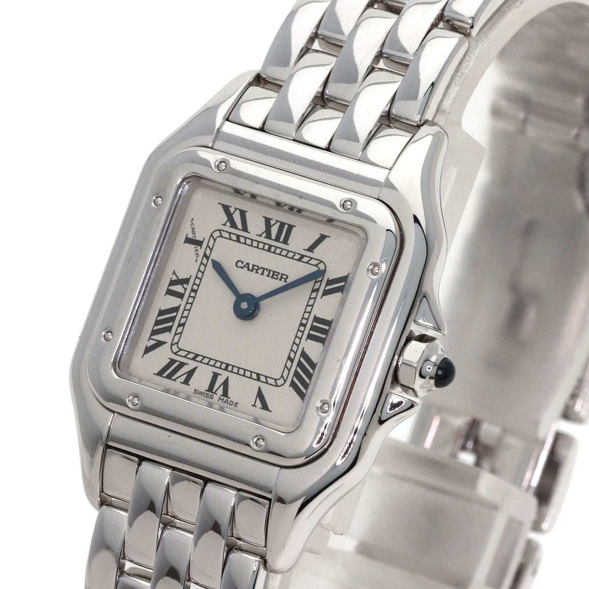 CARTIER PANTHERE SM Watches W25016F3 K18 White Gold/K18 White Gold Ladies