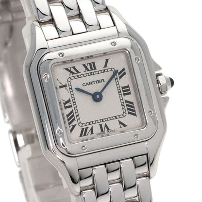 CARTIER PANTHERE SM Watches W25016F3 K18 White Gold/K18 White Gold Ladies