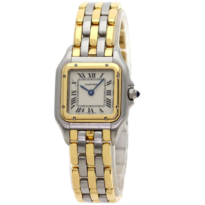 CARTIER PANTHERESM 3 row Watches W25029B8 Stainless Steel/SSxK18YG Ladies